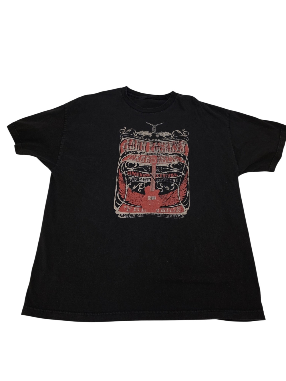 John Fogerty "Rockin' All Over the World" 2006 Tour T-Shirt